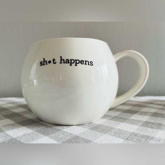 Brand new - “sh*t happens, coffee helps” coffee mug, 12 oz. - Picture 3 of 6